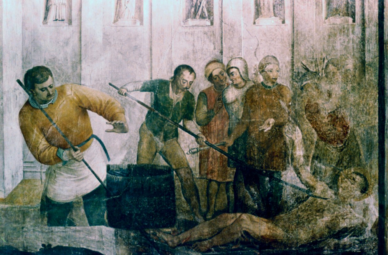 Martyre de Saint Laurent, milieu du XVe siècle - Fra Angelico