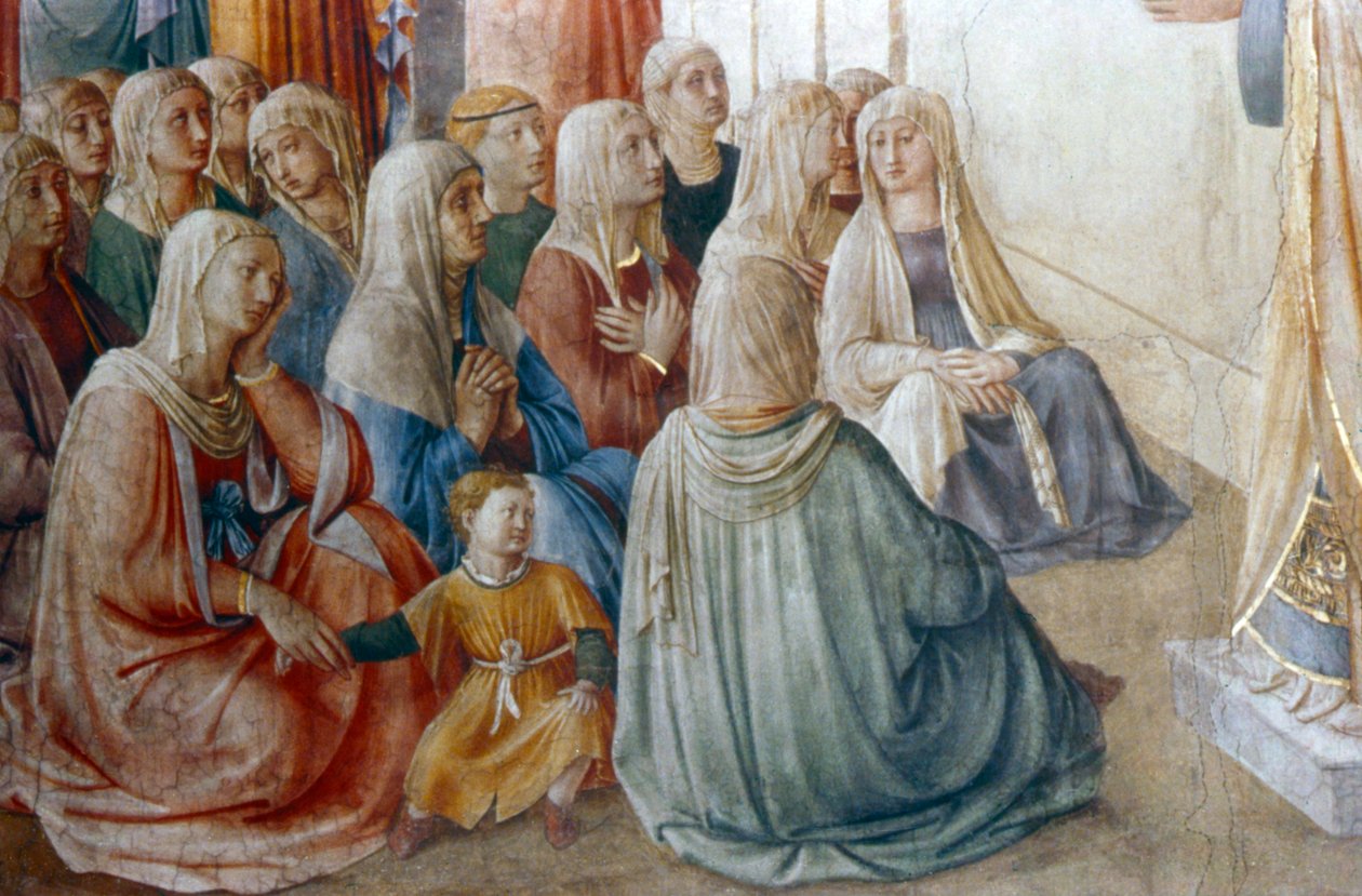 Saint Étienne prêchant (détail), milieu du 15e siècle - Fra Angelico