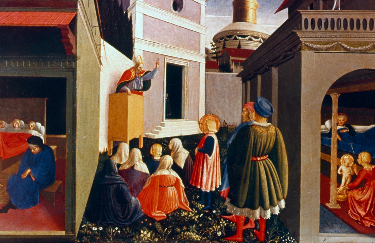 La vocation de Saint Nicolas - Fra Angelico