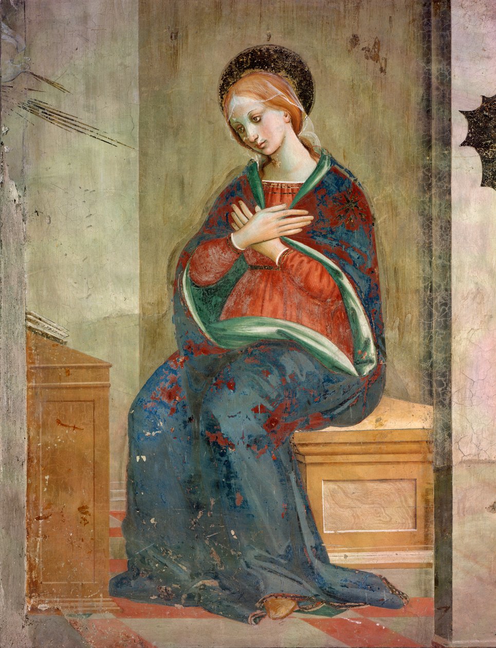 Annonciation (détail) - Fra da Pistoia Paolino