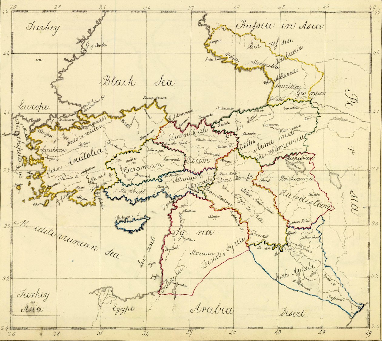 La Turquie en Asie - Frances Bowen
