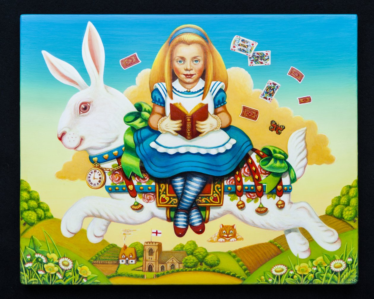 Alice et le Lapin Blanc, 2013 - Frances Broomfield