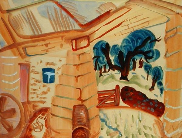 Grange de Northumberland - Frances Hodgkins
