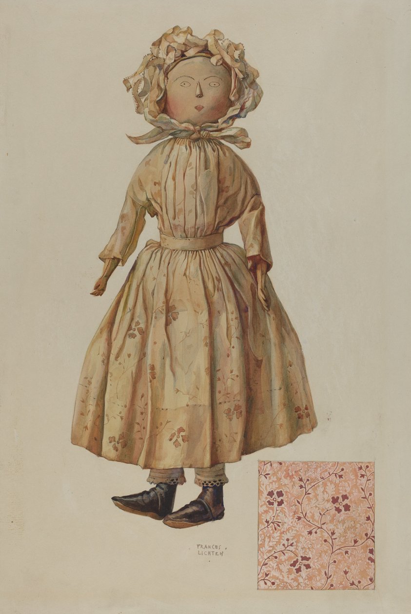 Poupée de chiffon - Frances Lichten