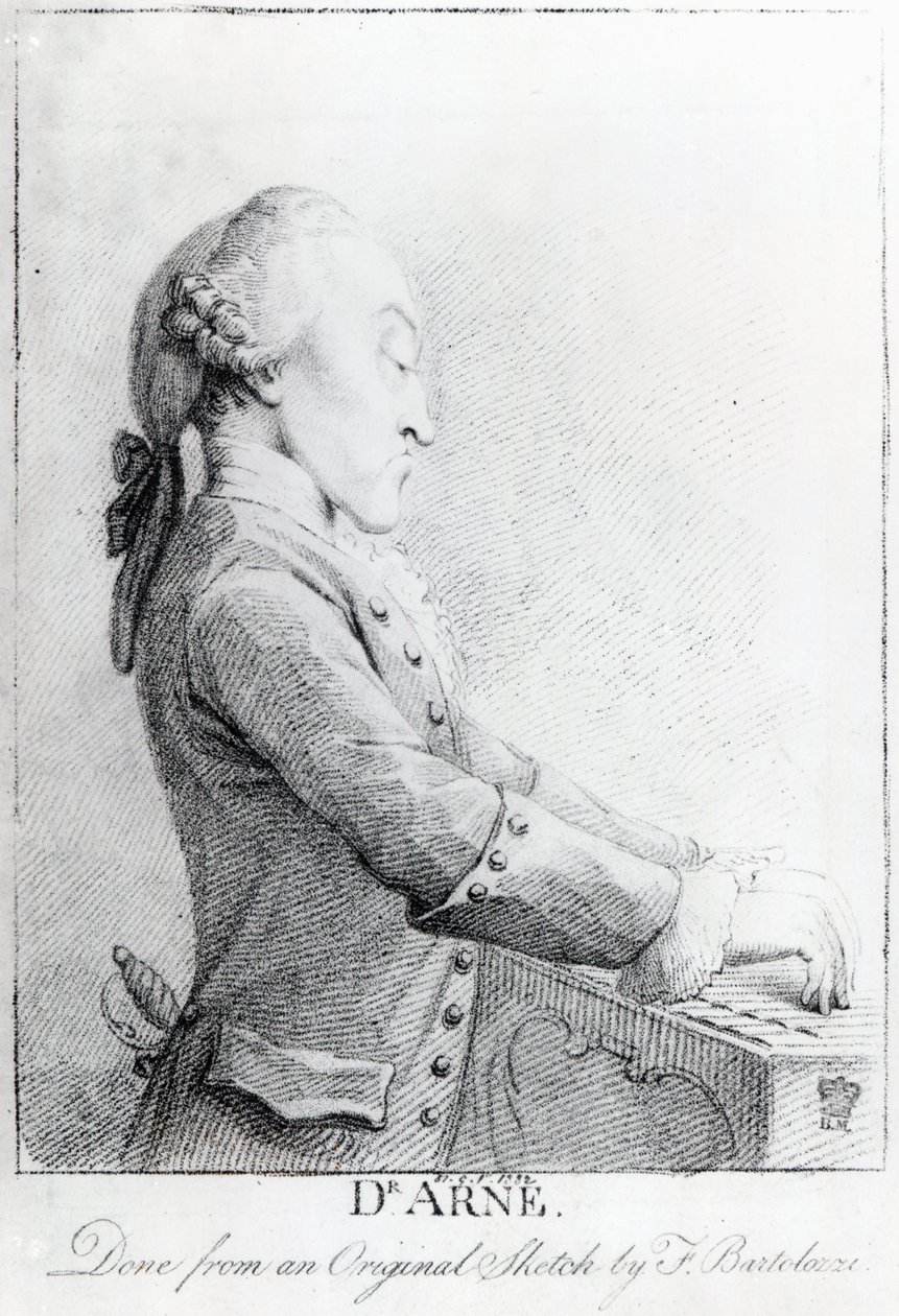 Thomas Augustine Arne - Francesco Bartolozzi