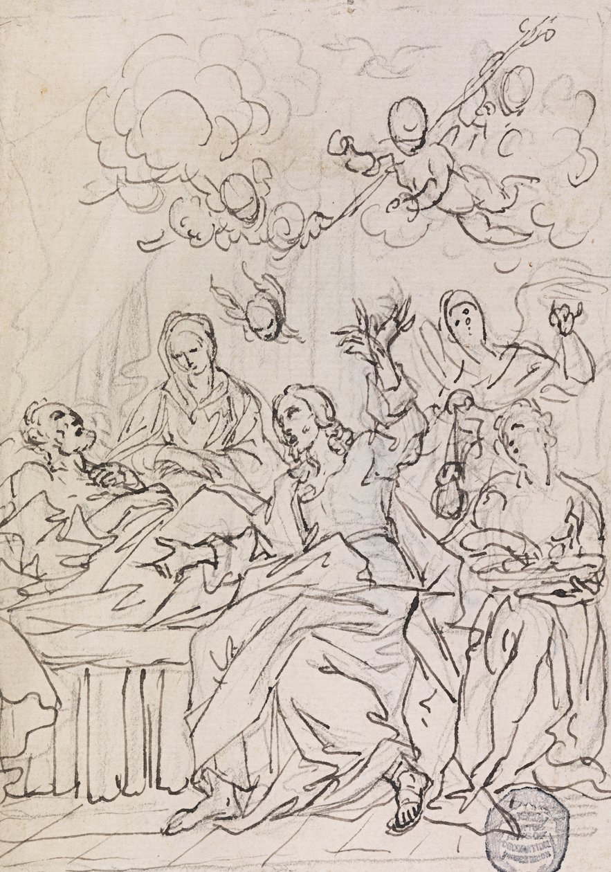 Mort de Saint Joseph - Francesco Coghetti