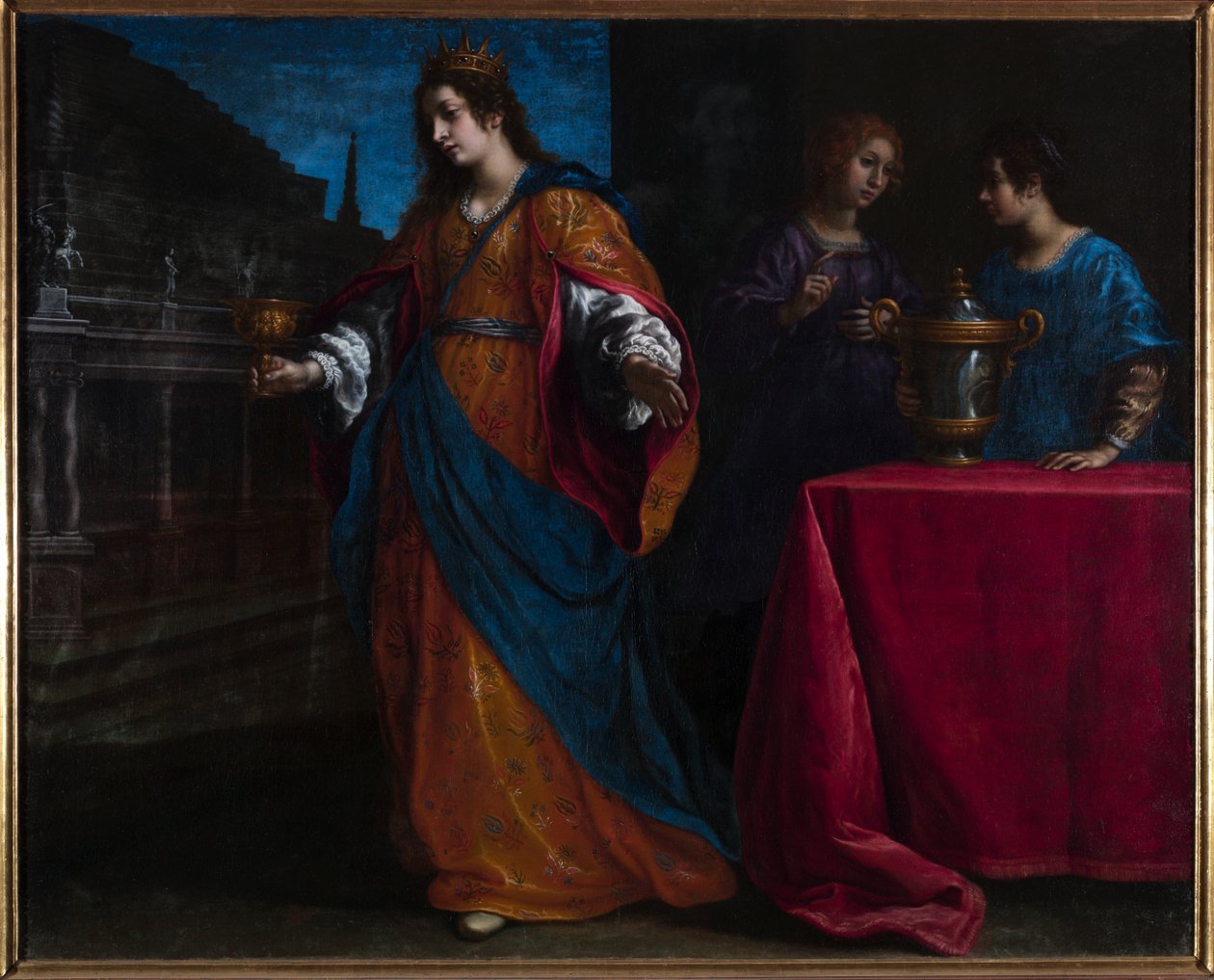 Artémise boit les cendres de Mausole, c.1625 - Francesco Curradi
