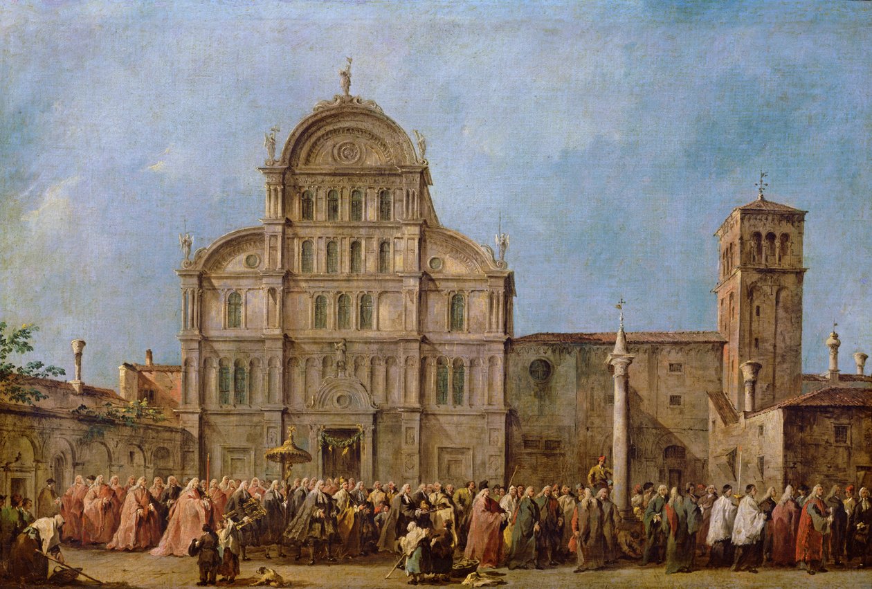 Procession de Pâques du Doge de Venise à l