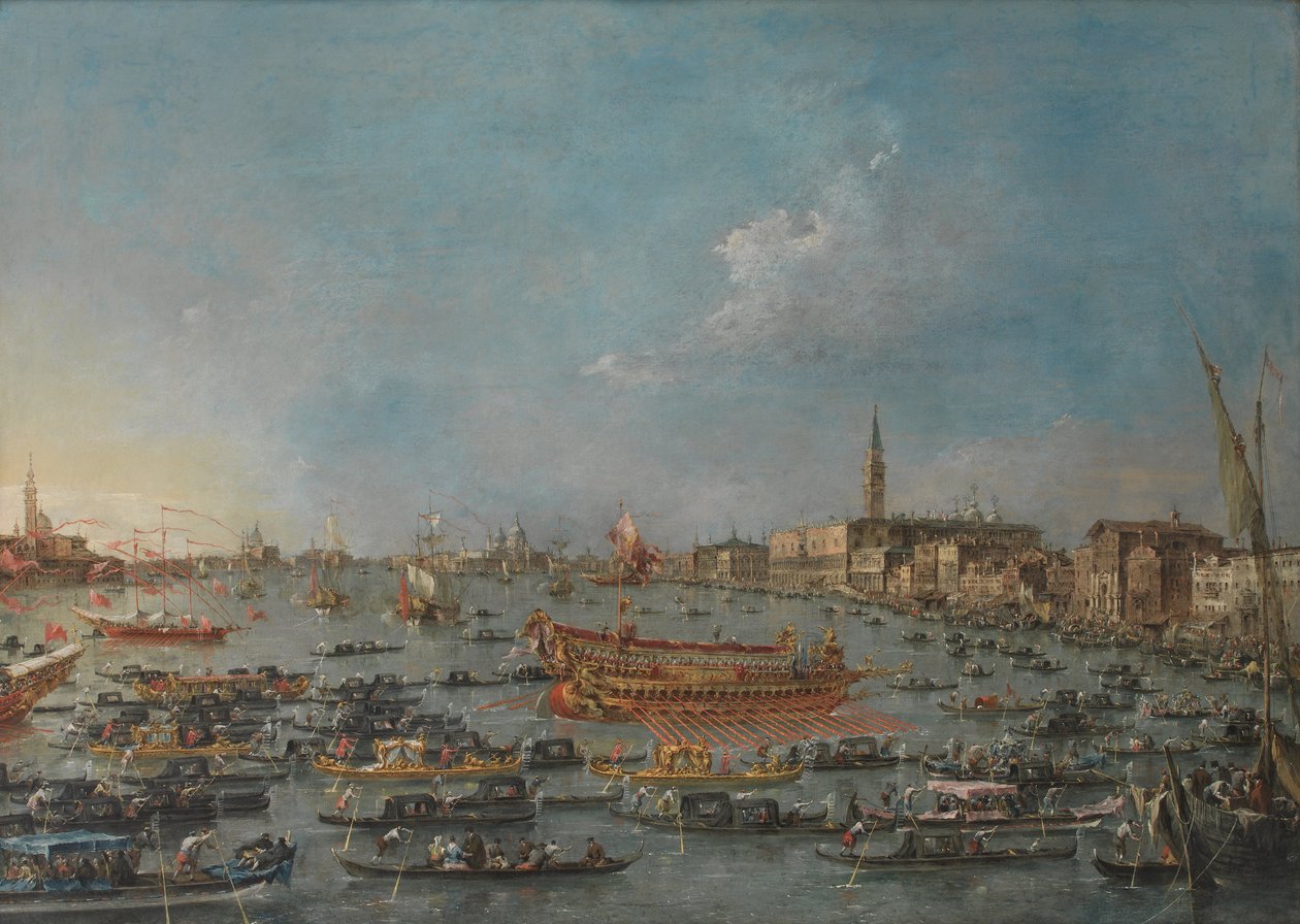Le festival du Bucintoro à Venise - Francesco Guardi