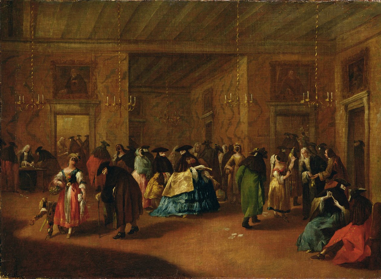 Le Foyer (croquis) - Francesco Guardi