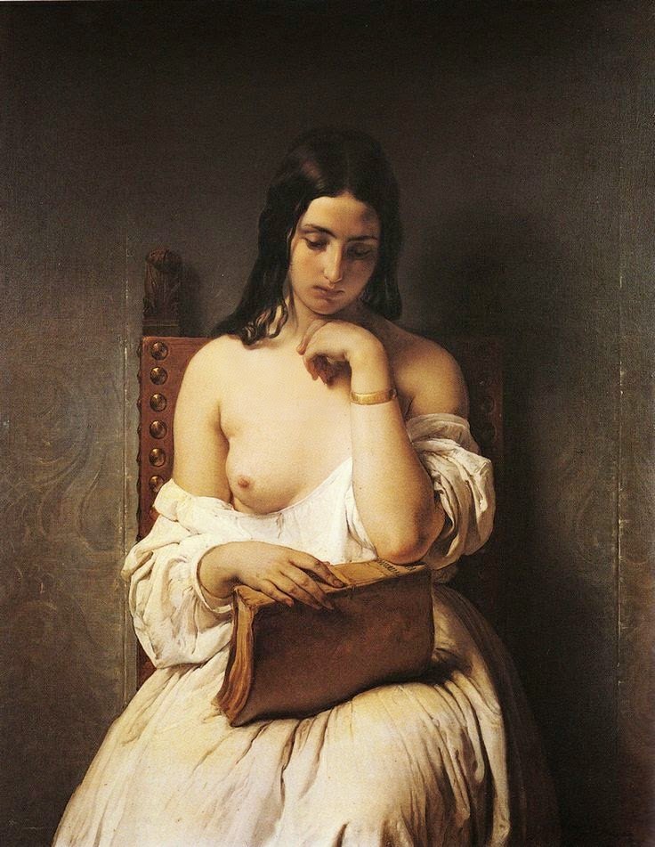 La Méditation - Francesco Hayez