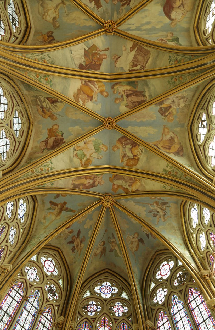 Les Voûtes de la Chapelle Rayonnante de l