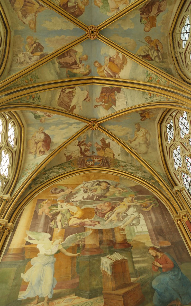 Les Voûtes de la chapelle Rayonnante de l