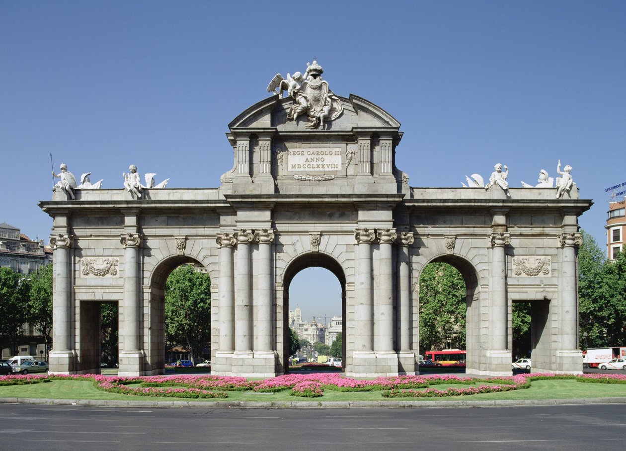 Vue de la porte d