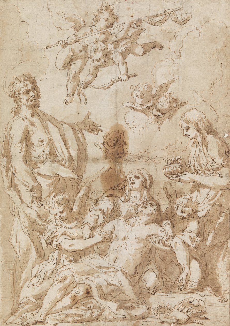 Lamentation sur le Christ - Francesco Saverio Mergolo