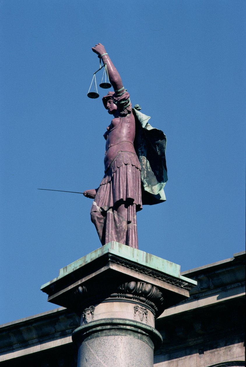 La colonne de justice, 1581 - Francesco del Tadda