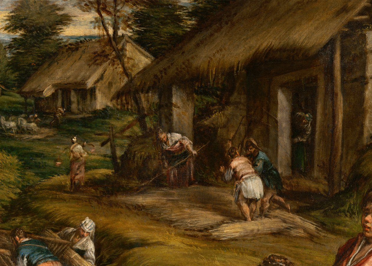 Été (détail) - Francesco Bassano