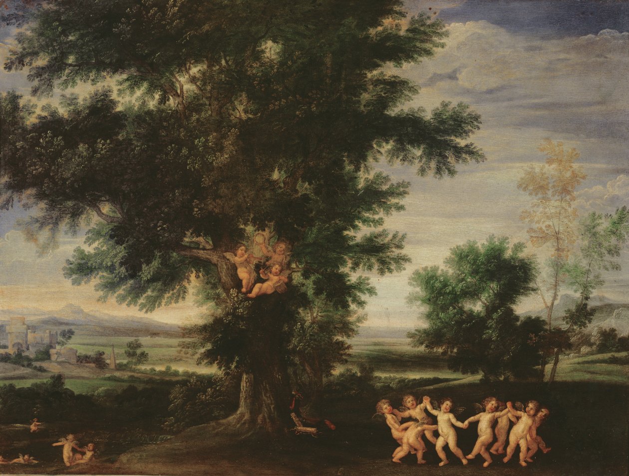 Danse des Cupidons, vers 1630 - Francesco Albani