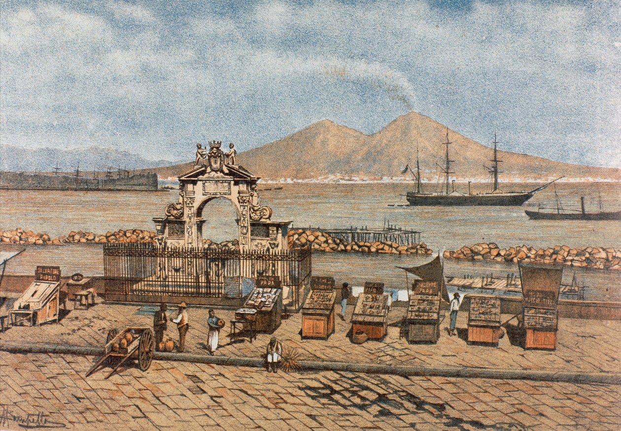 Plage de Santa Lucia, à Naples - Francesco Aversano