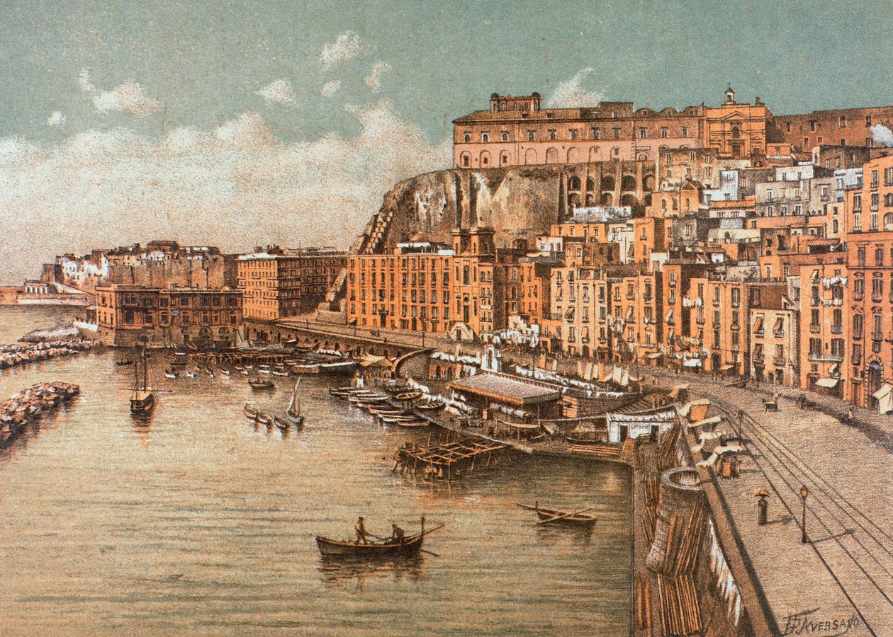 Le quartier de Sainte-Lucie, à Naples - Francesco Aversano