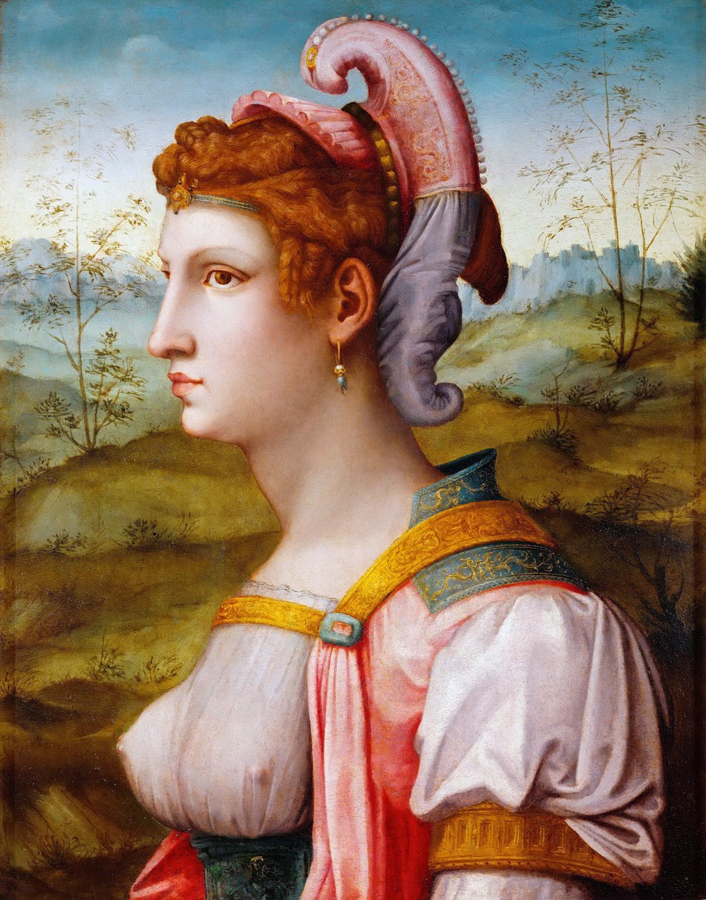 Sibylle, 1525-1550 - Francesco Ubertini Bacchiacca
