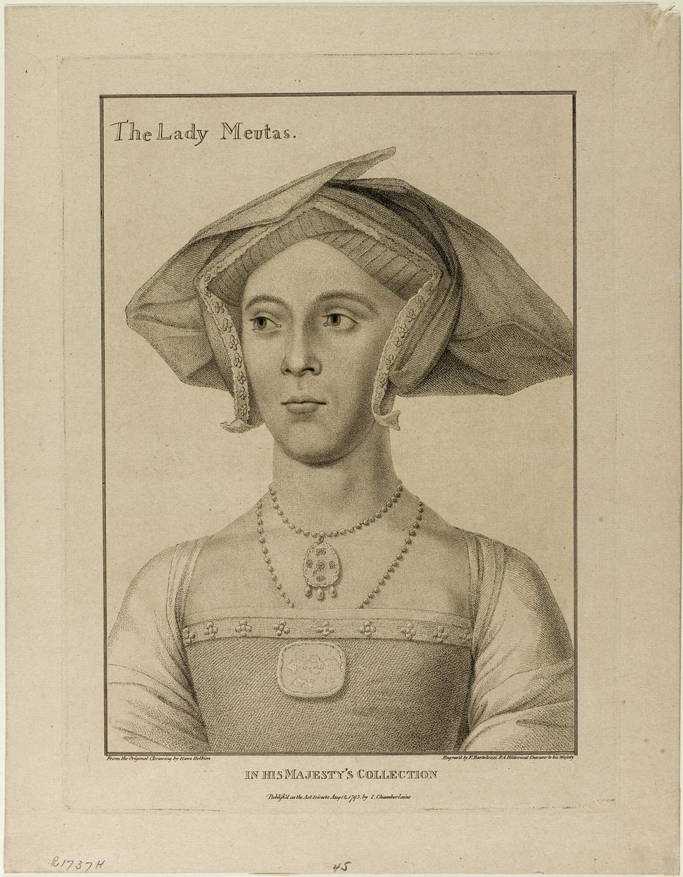 Lady Meutas - Francesco Bartolozzi