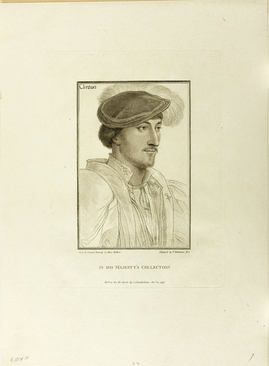 Lord Clinton - Francesco Bartolozzi