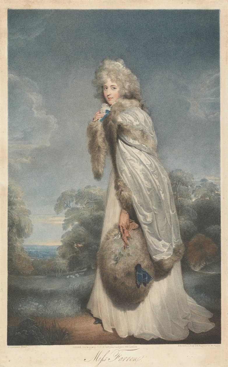 Mlle Farren - Francesco Bartolozzi