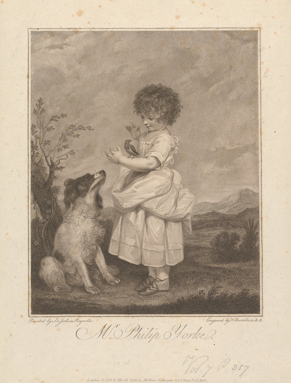 M. Philip Yorke - Francesco Bartolozzi