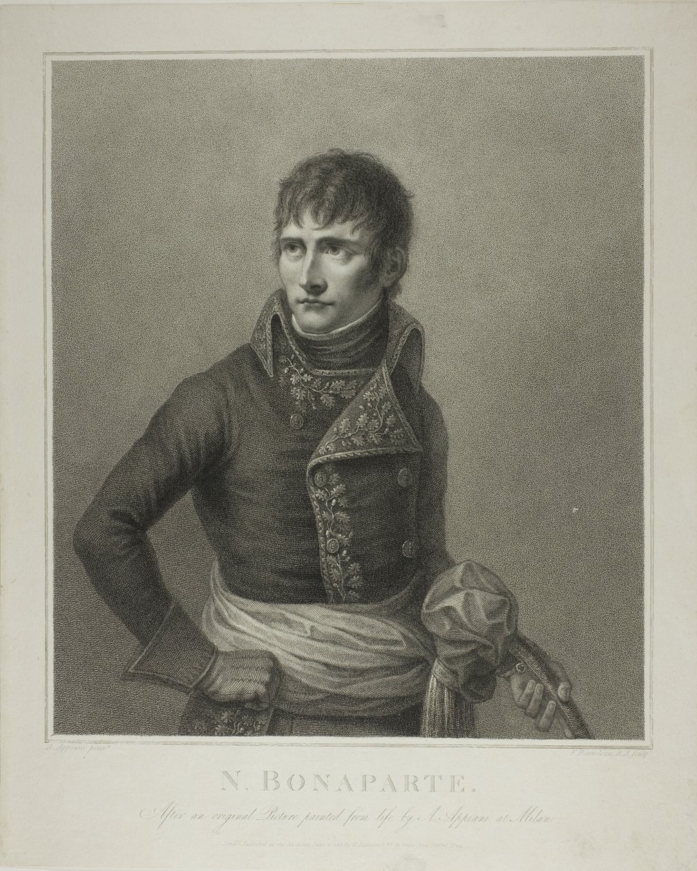 Napoléon Bonaparte, Premier Consul - Francesco Bartolozzi