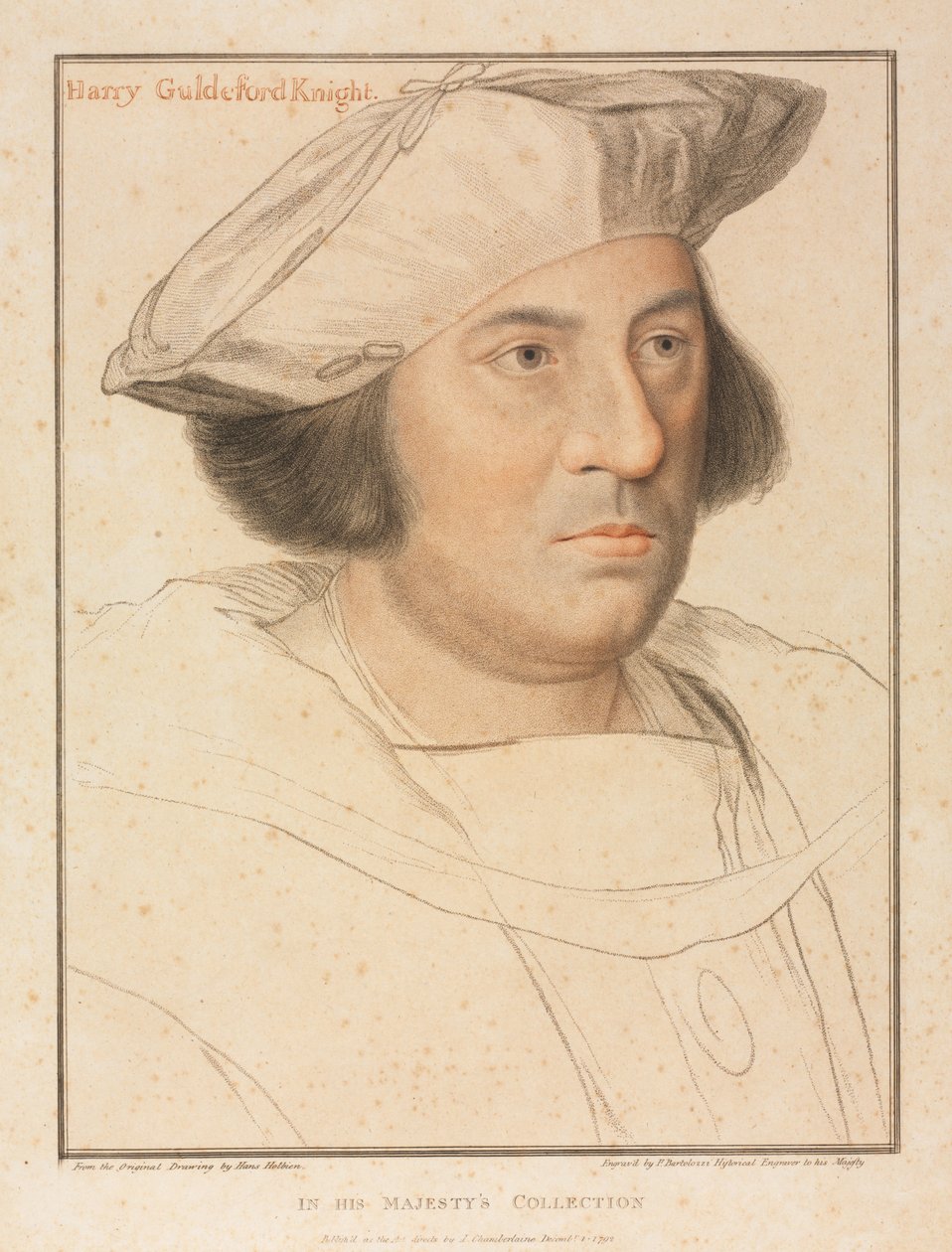 Sir Henry Guldeford, 1792 - Francesco Bartolozzi