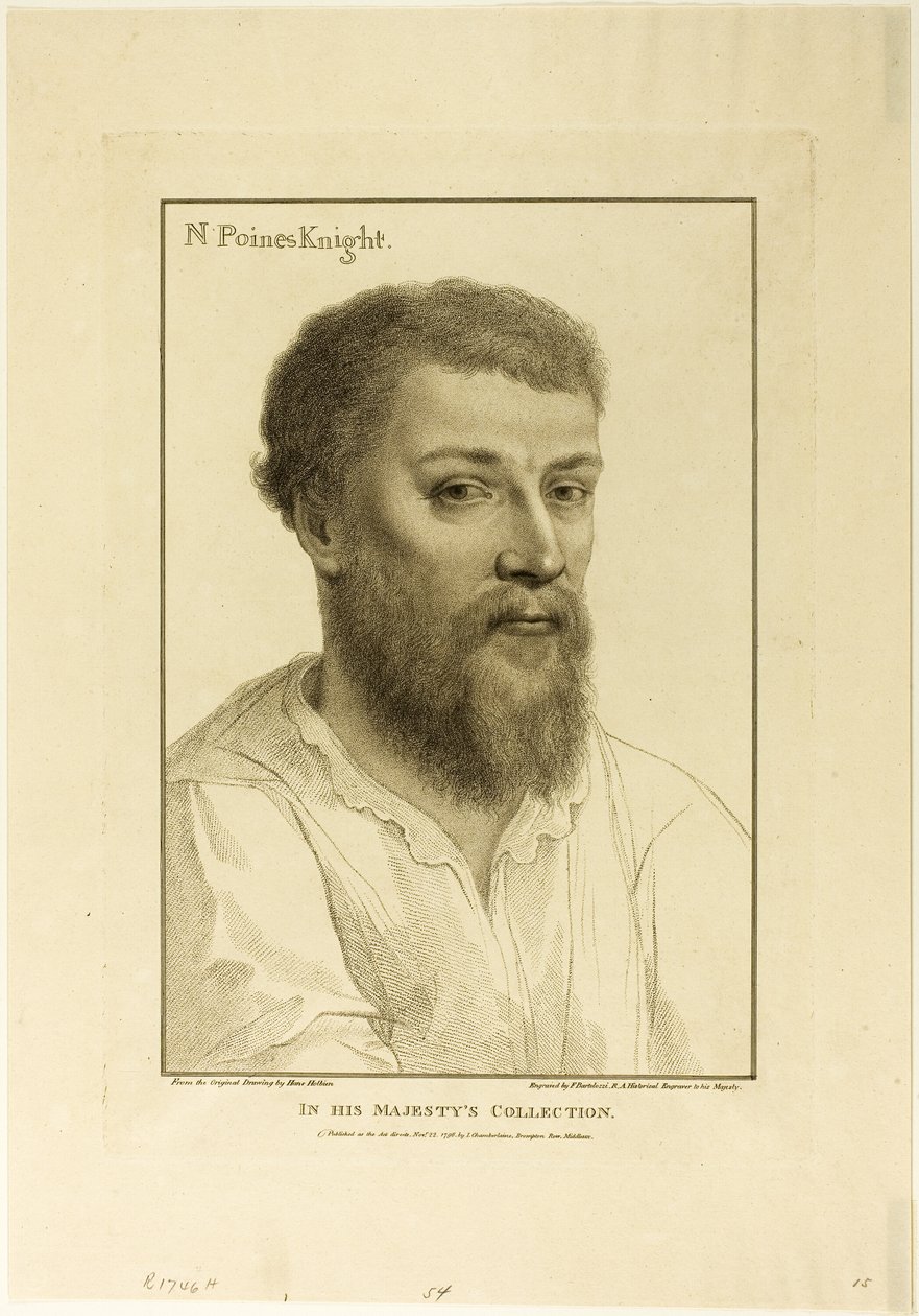 Sir Nicholas Poines - Francesco Bartolozzi