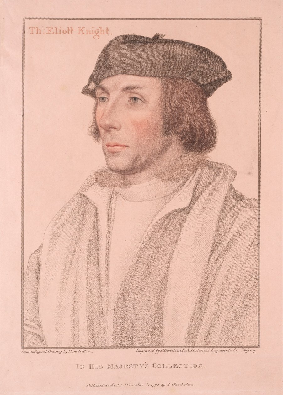 Sir Thomas Eliott, 1794 - Francesco Bartolozzi