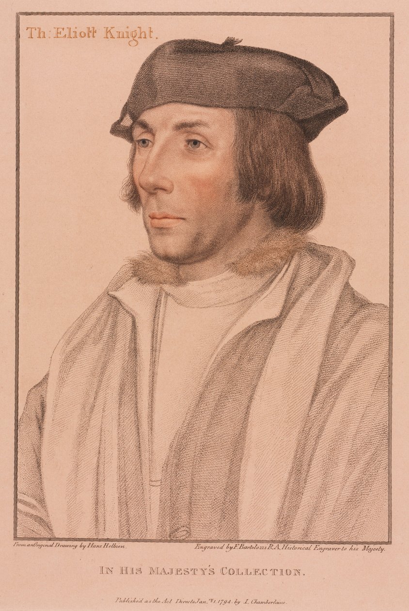 Sir Thomas Elyot, 1794 - Francesco Bartolozzi