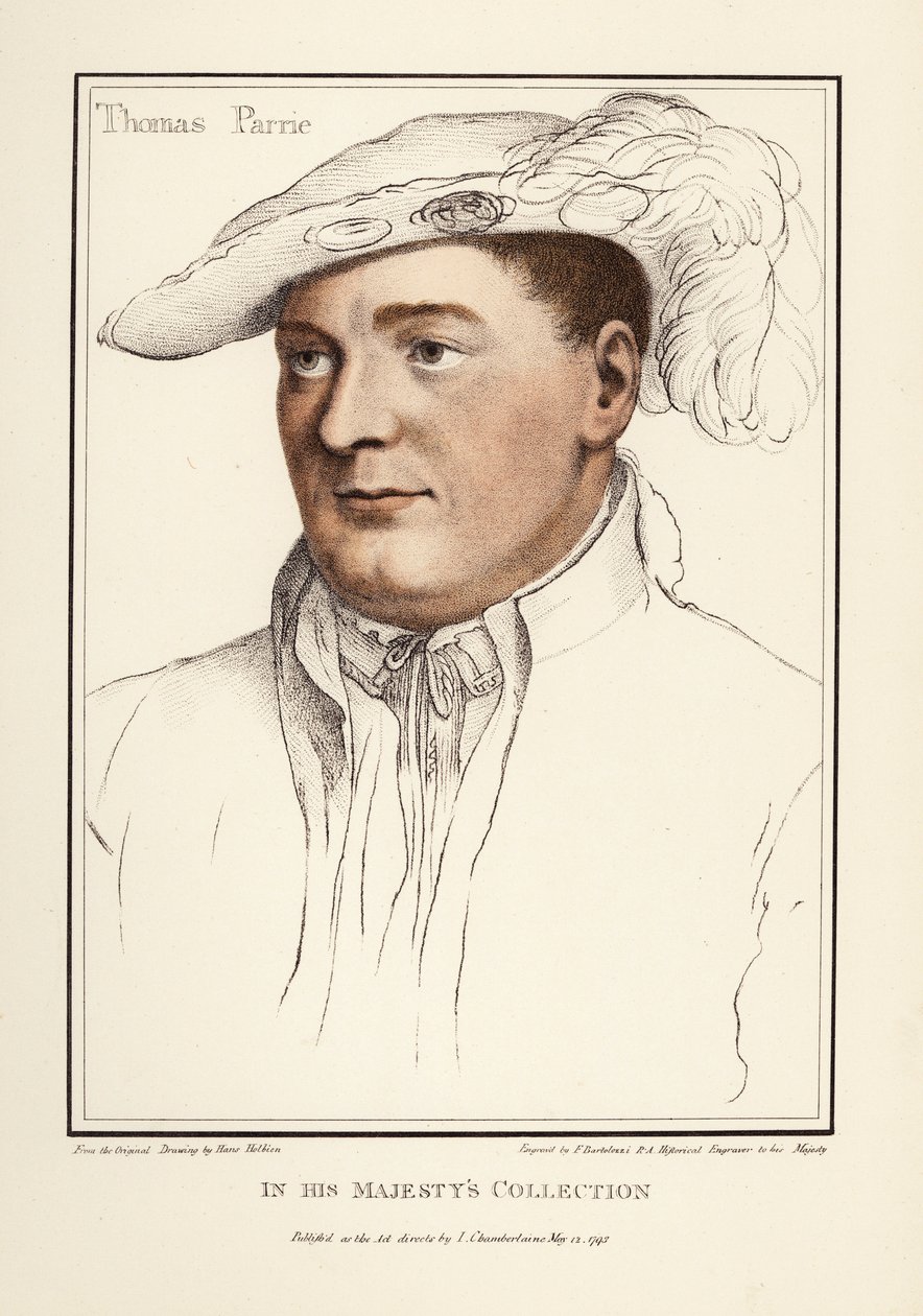 Sir Thomas Parry (1515-1560) - Francesco Bartolozzi