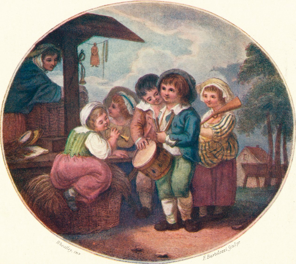 La foire, c1870 - Francesco Bartolozzi