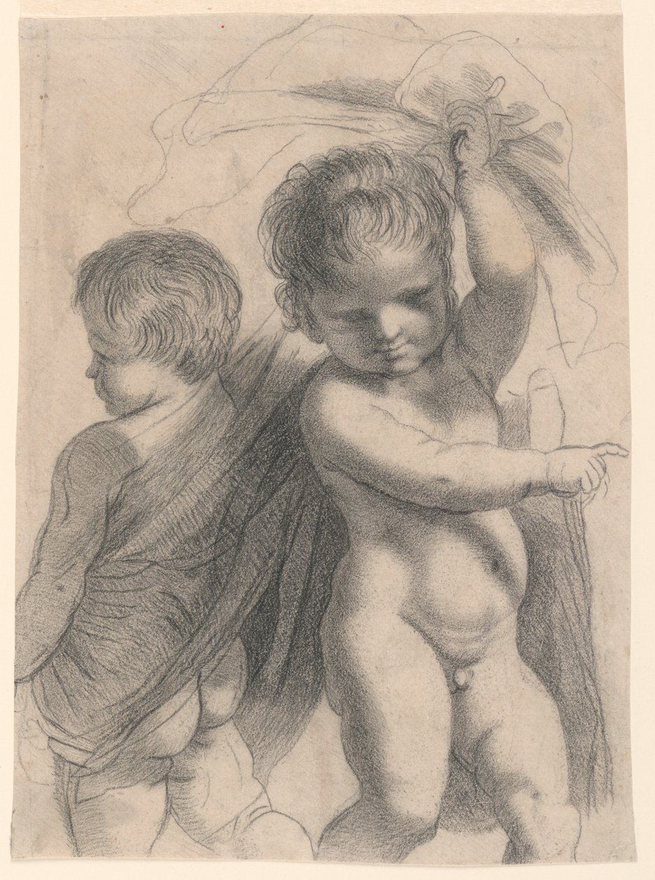 Deux putti - Francesco Bartolozzi