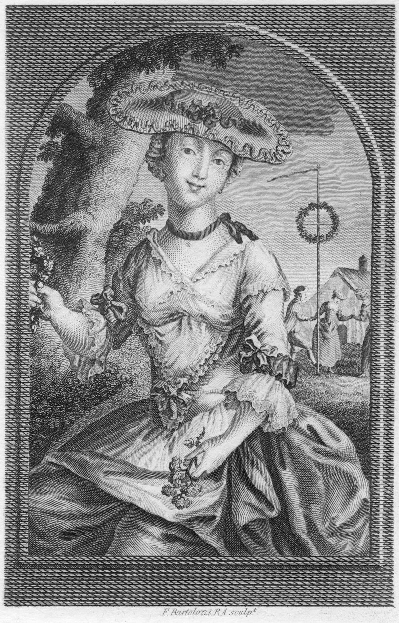 Jeune femme, vers 1740-1810 - Francesco Bartolozzi