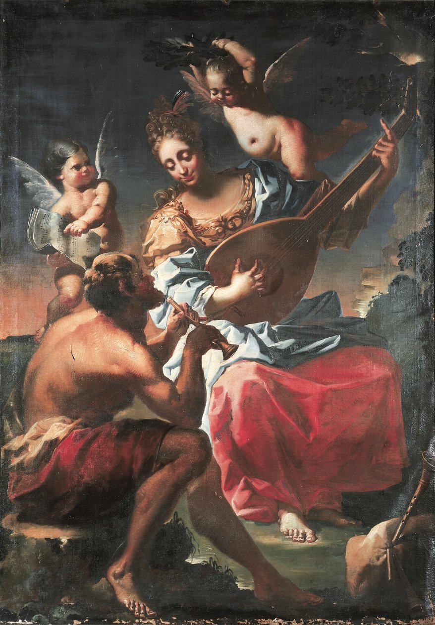 Allégorie de la Musique - Francesco Conti