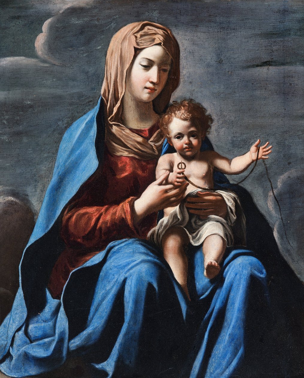 Madone et enfant - Francesco Cozza