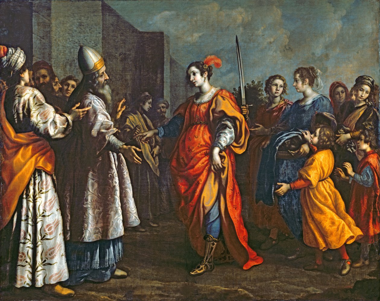 Le Triomphe de Judith, vers 1620-30 - Francesco Curradi