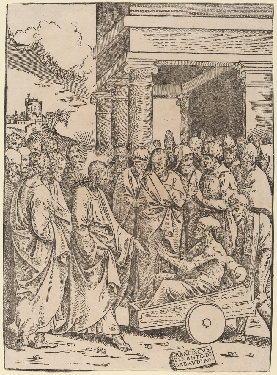 La Résurrection de Lazare - Francesco Denanto