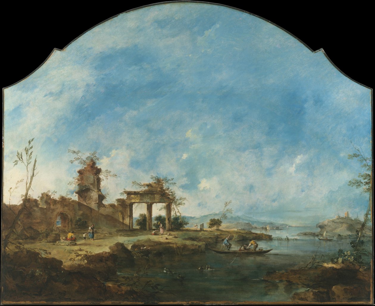 Paysage fantastique, c.1765 - Francesco Guardi