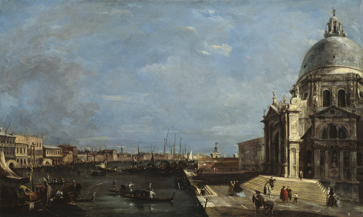 Le Grand Canal, Venise, vers 1760 - Francesco Guardi