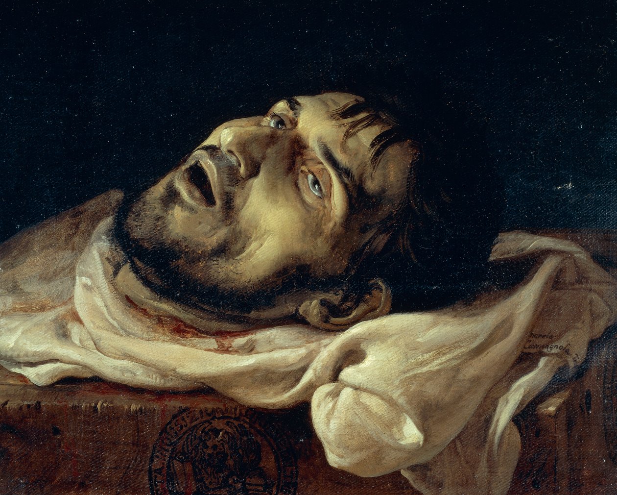 Tête du comte de Carmagnola - Francesco Hayez
