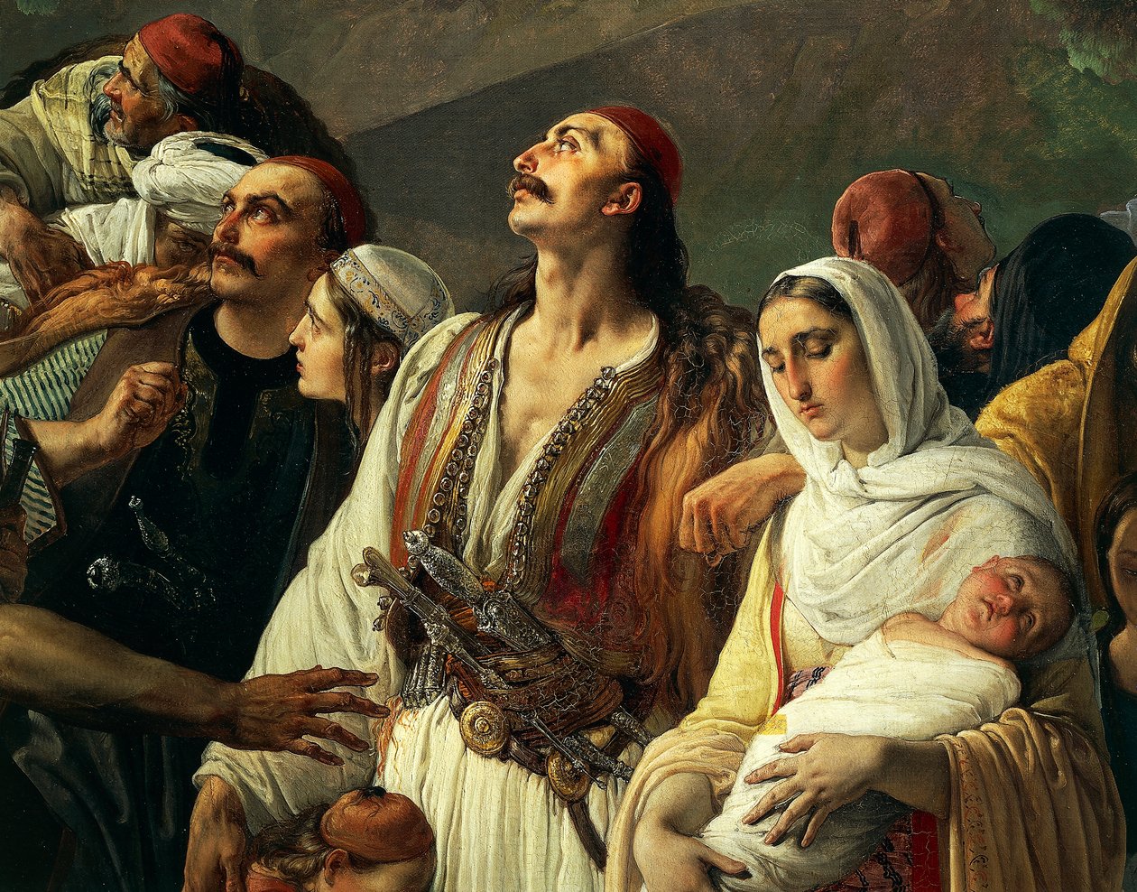 Réfugiés de Parga - Francesco Hayez