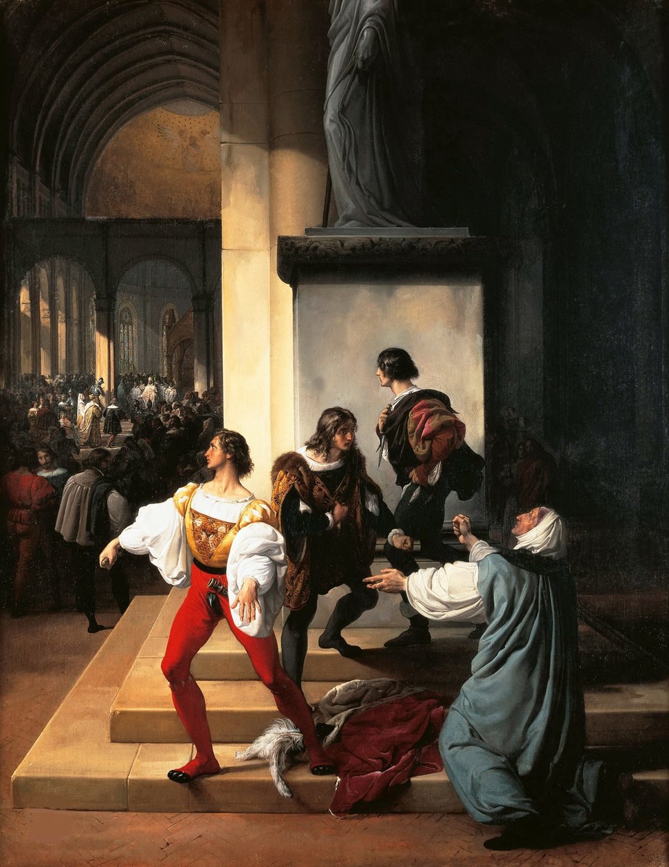 La Conspiration de Lampugnani - Francesco Hayez