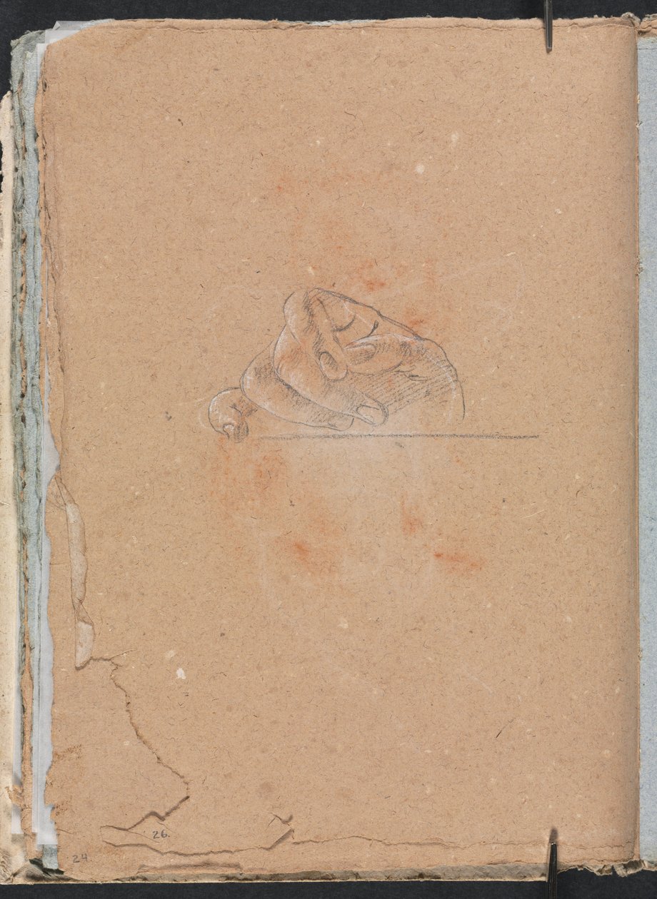 Carnet de croquis de Vérone : page de droite 26, 1760 - Francesco Lorenzi