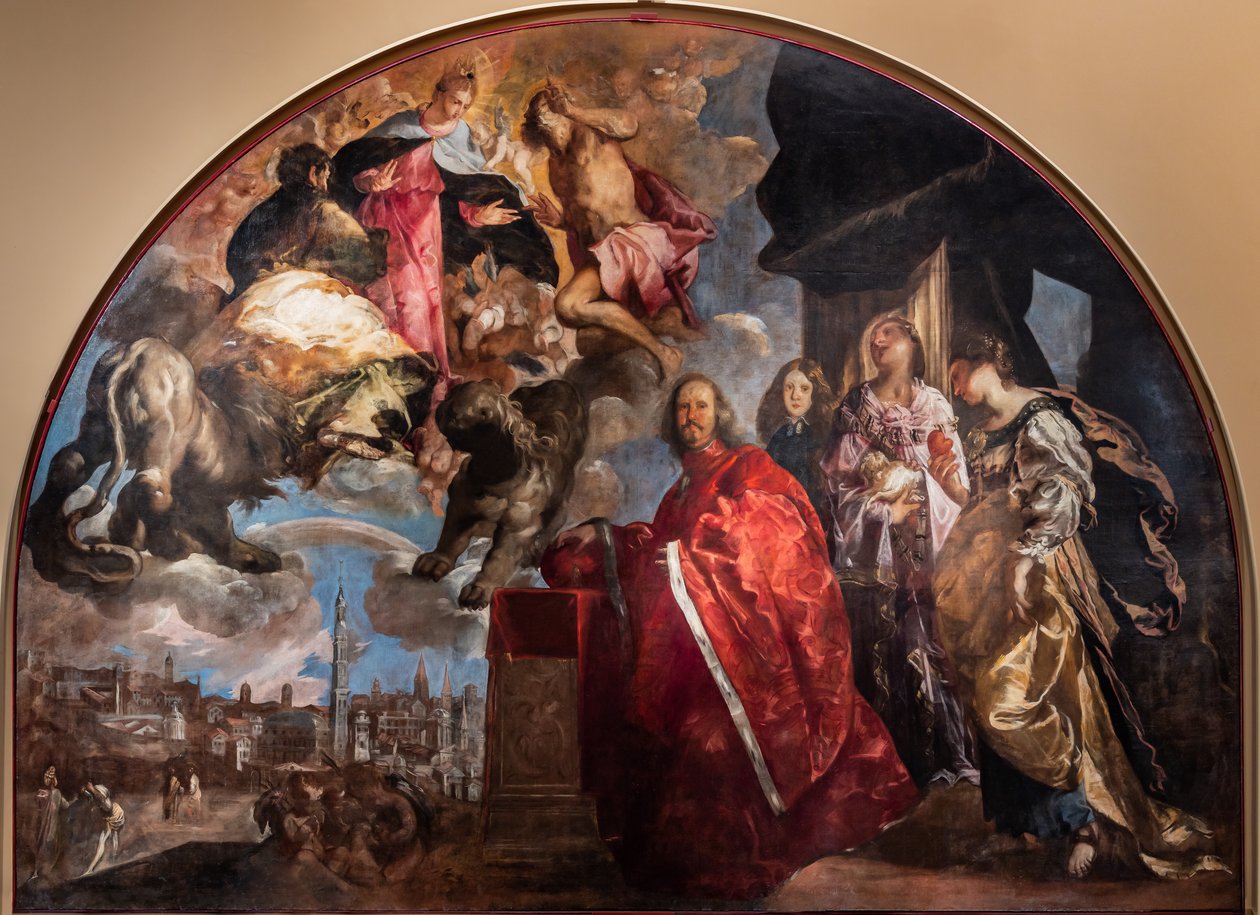 Glorification du podestat Girolamo Priuli - Francesco Maffei