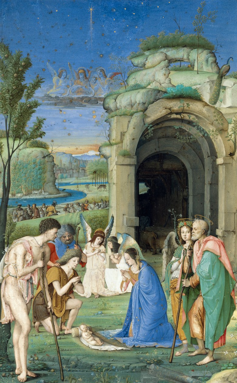 Adoration des bergers, vers 1500 - Francesco Marmitta